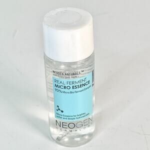 NeoGen Real Ferment 93% Micro Bio Essence Hydrate Brighten Travel .67oz 20ml New
